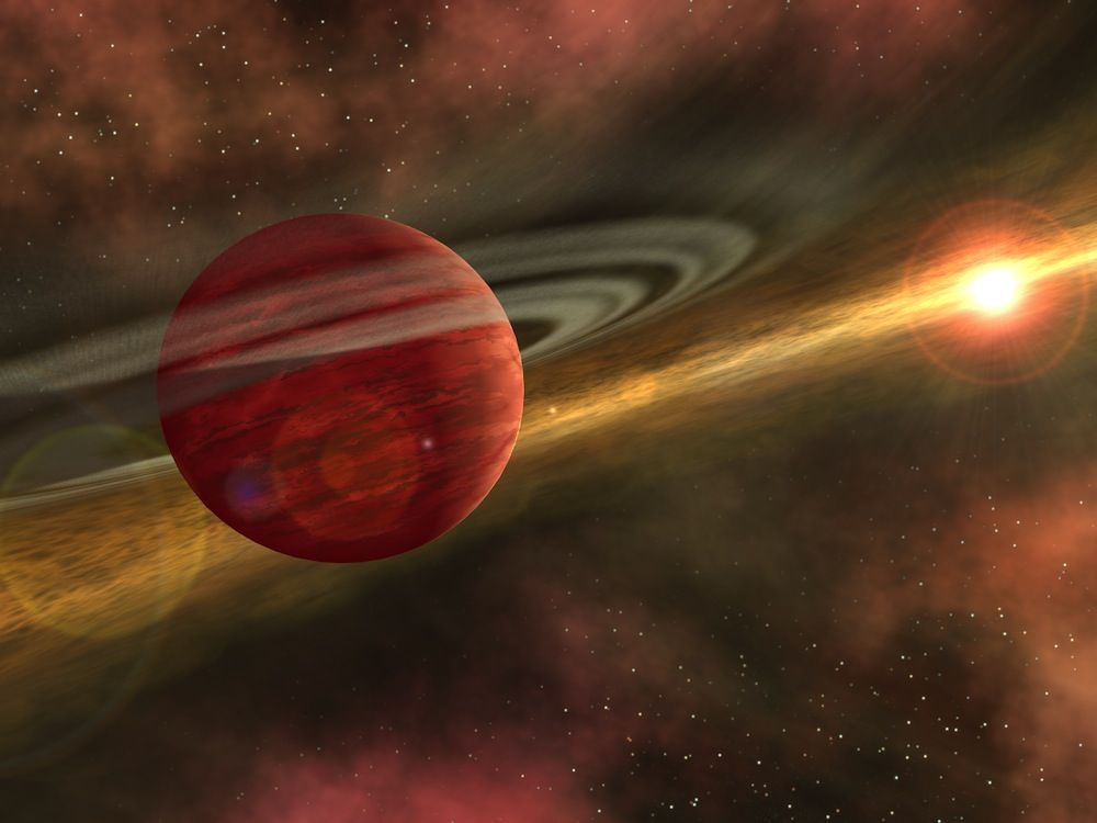 Giant Alien Planet Discovered in Most Distant Orbit Ever Seen | Space
