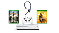Xbox One S (1TB) + The Division 2 + Mortal Kombat 11 + Chat Headset