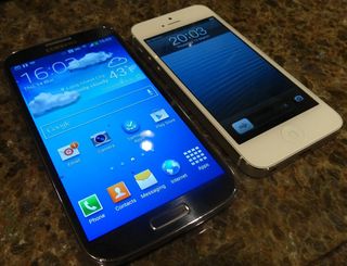 Galaxy S4 vs iPhone 5