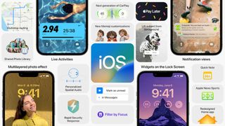 iOS 16 Features Tiles