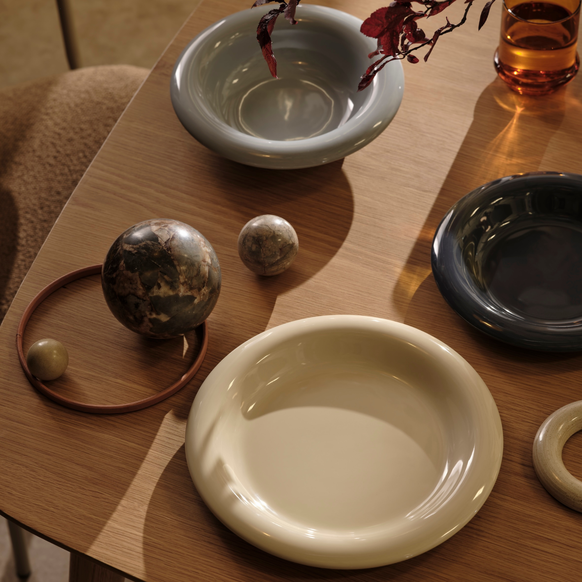 Made.COM Quell collection on a table.