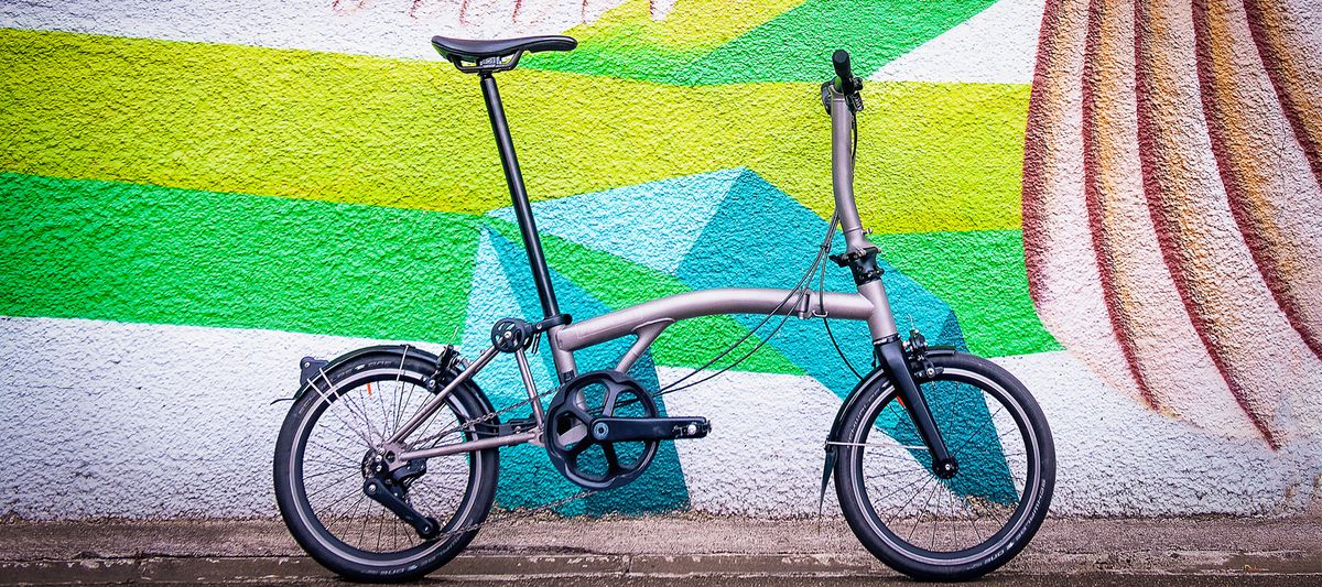 Brompton T-Line Urban titanium 7.95kg bike