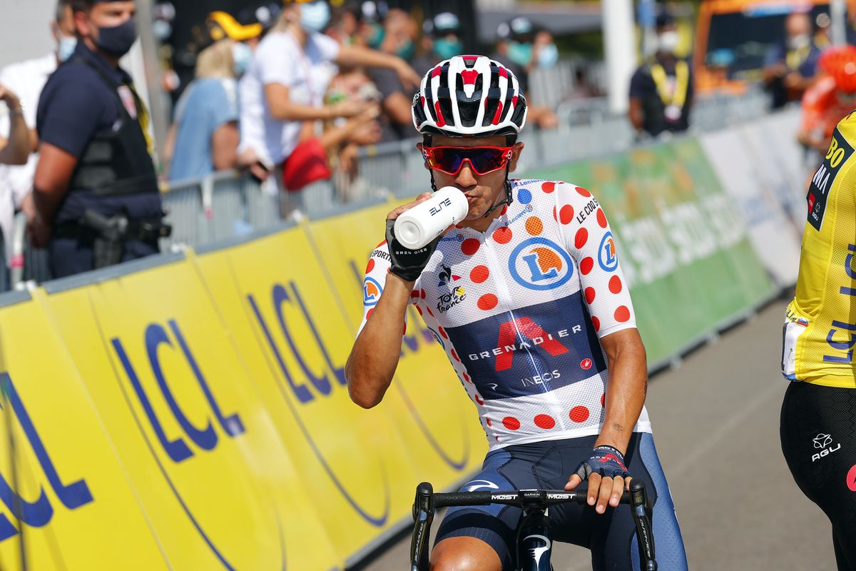 Tour de France 2020 - 107th Edition - 19th stage Bourg-en-Bresse - Champagnole 166,5 KM - 18/09/2020 - Richard Carapaz (ECU - Team Ineos) - photo Luca Bettini/BettiniPhoto&Acirc;&copy;2020