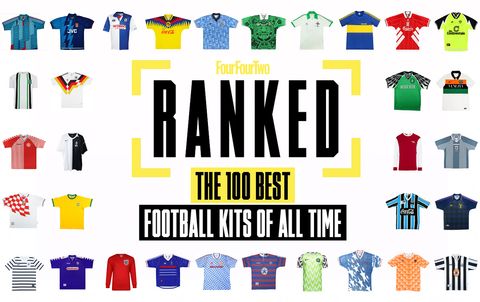 Ranked! The 100 best football kits of all time | FourFourTwo