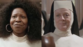 Whoopi Goldberg and Maggie Smith in Sister Act.