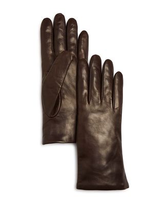 Handschuhe aus kaschmirbeschichtetem Leder 