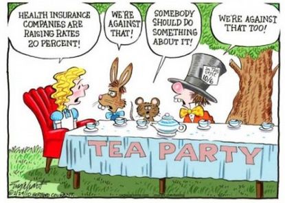 The Tea Party's circle of complaint