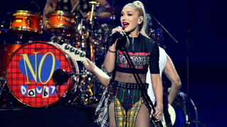 Gwen Stefani of No Doubt performs onstage during the FIREAID Benefit in 2025.