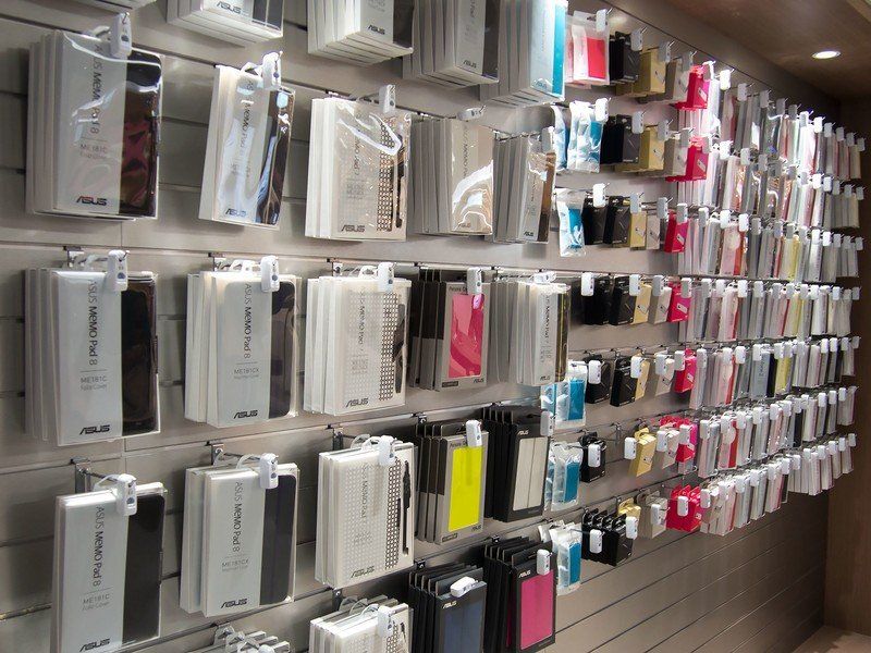 ASUS accessory wall