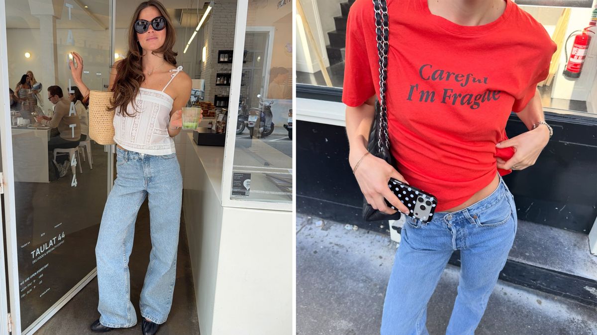 7 Summer Tops Chic European Women Are Wearing With Jeans
