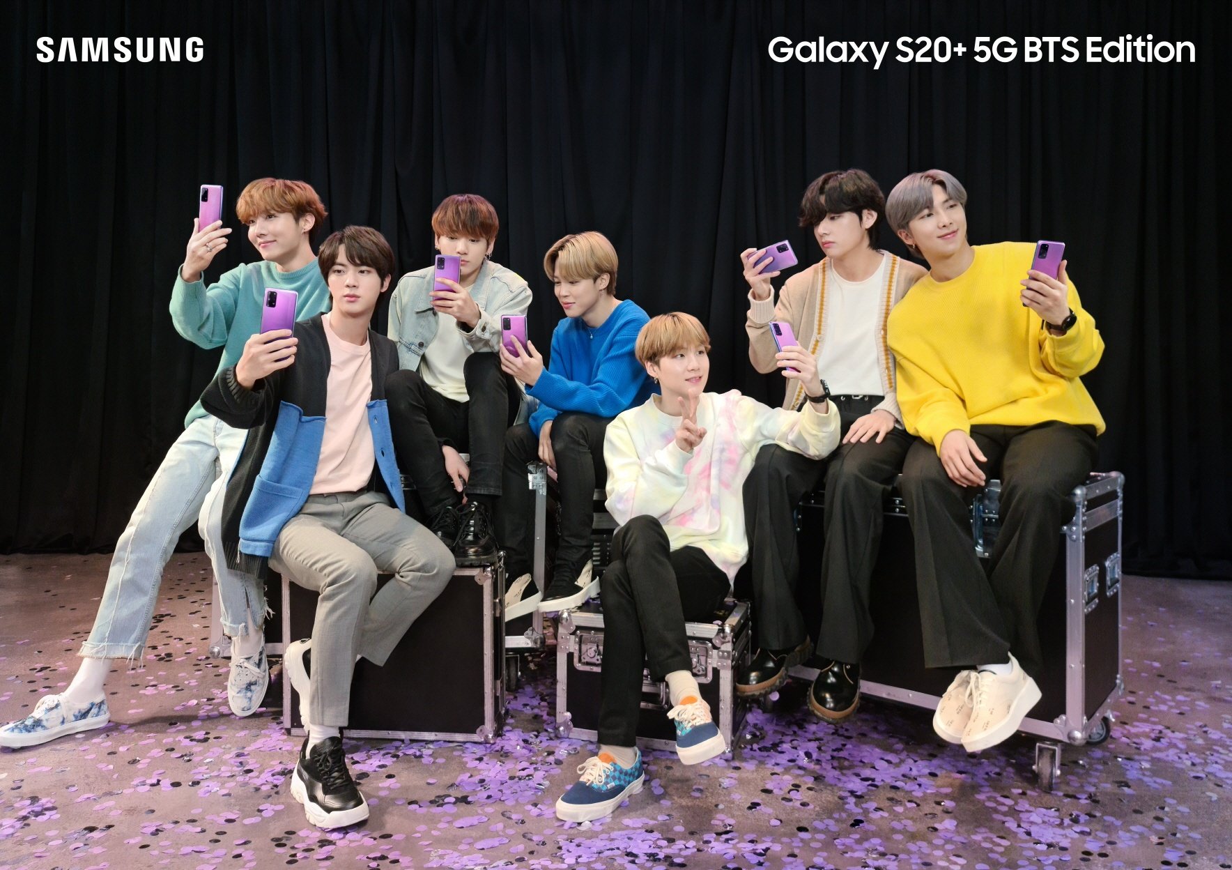 Samsung launches BTS Edition Galaxy S20+ and Galaxy Buds+ for the
