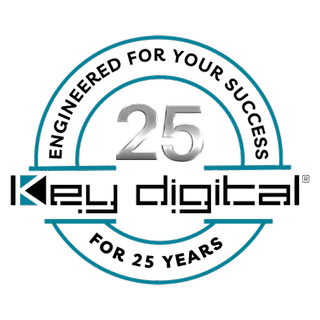 Key Digital 25th Anniversary Logo