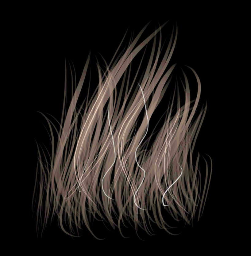 Werewolf hair detail