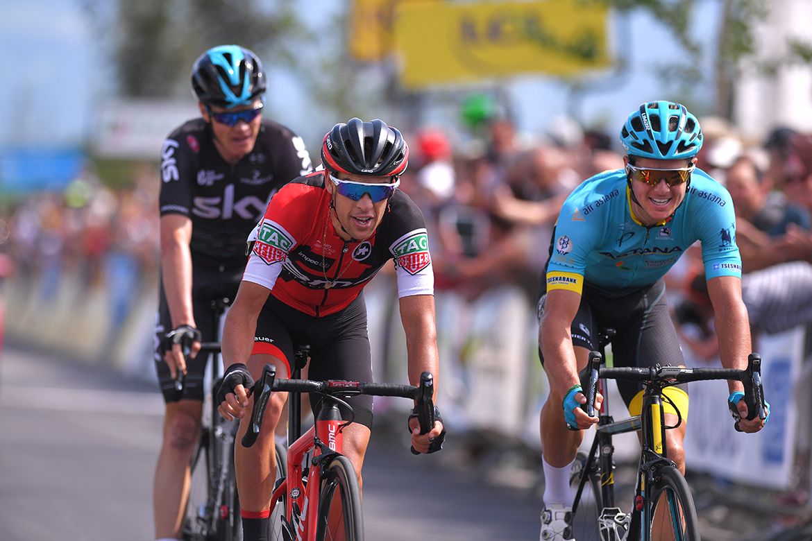 Neither Richie Porte nor Jakob Fuglsang seemed quite sure of who won stage 6 of the Dauphin&eacute; at first.