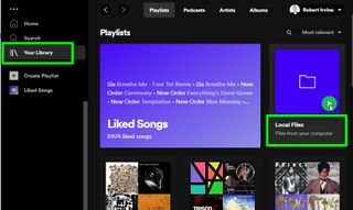 how to upload music to Spotify - your library