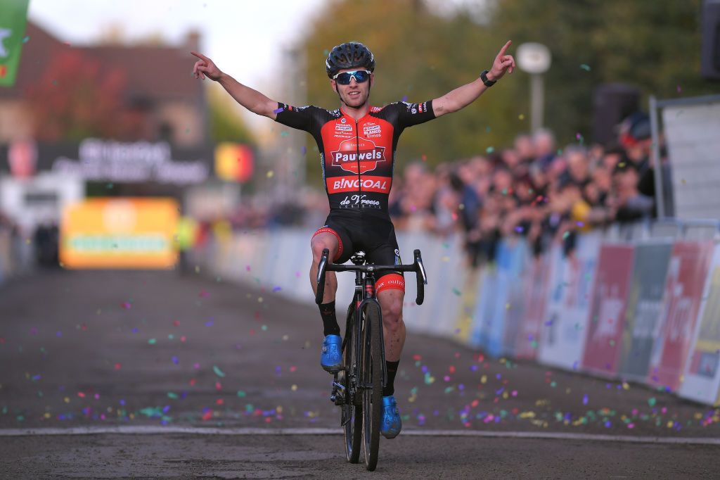 li Iserbyt (Pauwels Sauzen-Bingoal) won the elite men Superprestige Gavere race