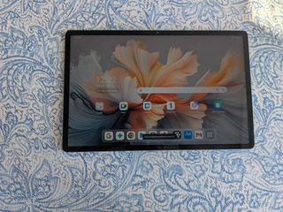 A Lenovo Yoga Tab Plus on a table