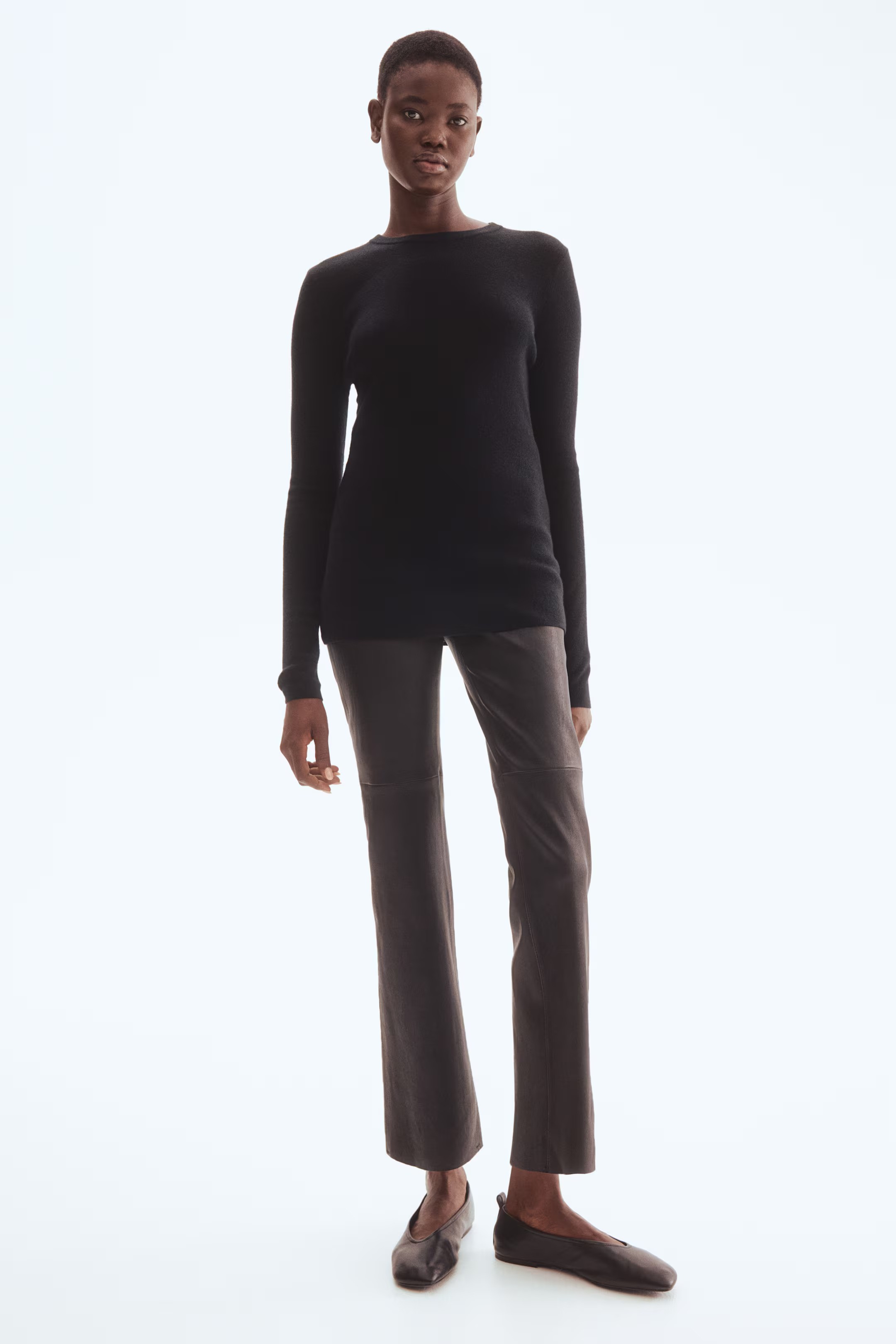 H&amp;amp;M, Fine-Knit Cashmere-Blend Top