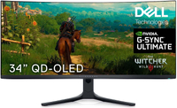 Alienware 34 AW3423DWF | 34-inch | 165Hz | 3440 x 1440 | QD-OLED | $1,099.99 $899.99 at Dell (save $200)