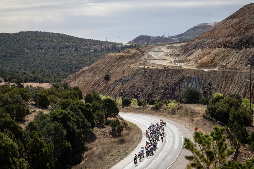 Scenery along the route of stage 5 at Tour of the Gila