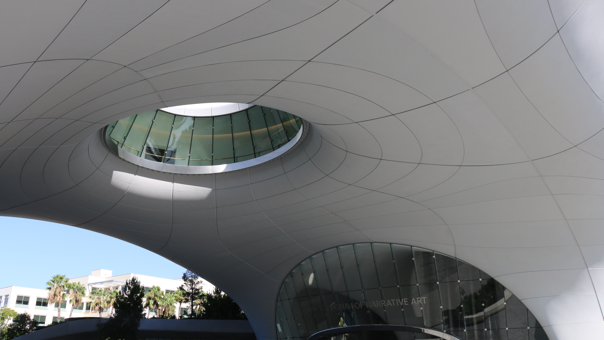 Stills from the Lucas Museum of Narrative Art. 
