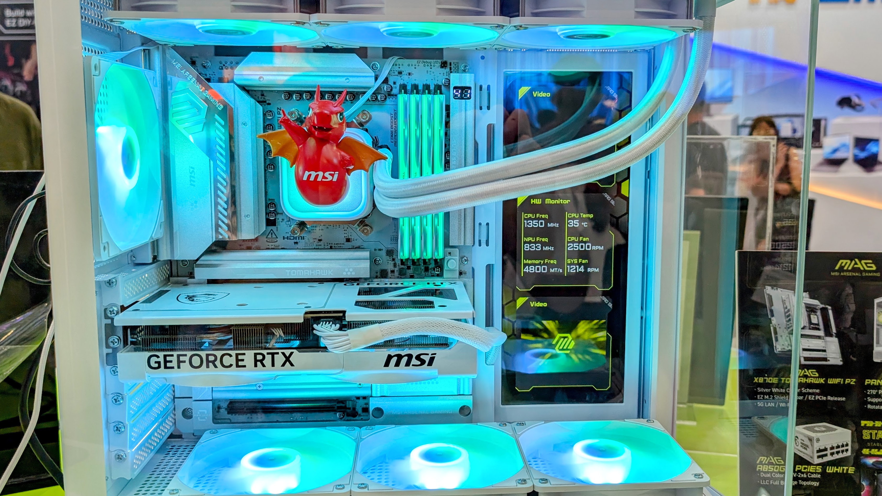 MSI Components build at Computex 2025
