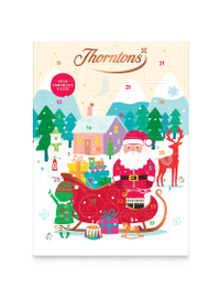 30. Thorntons Milk Chocolate Santa Advent Calendar - View at Thorntons