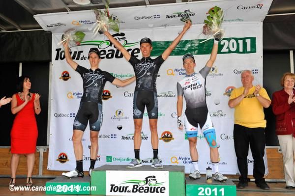 Podium: Gudsell, Lyttle, Parisien