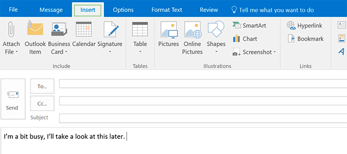 How to Set Up Canned Replies Using Quick Parts in Outlook | Laptop Mag