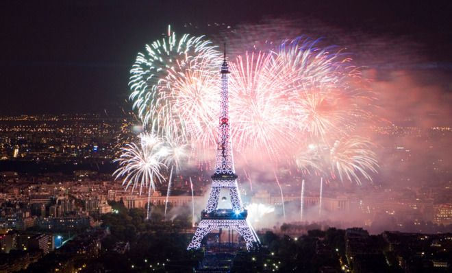 Bastille Day fireworks