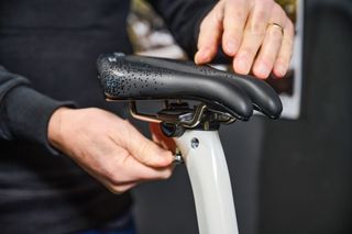 image of a bike saddle