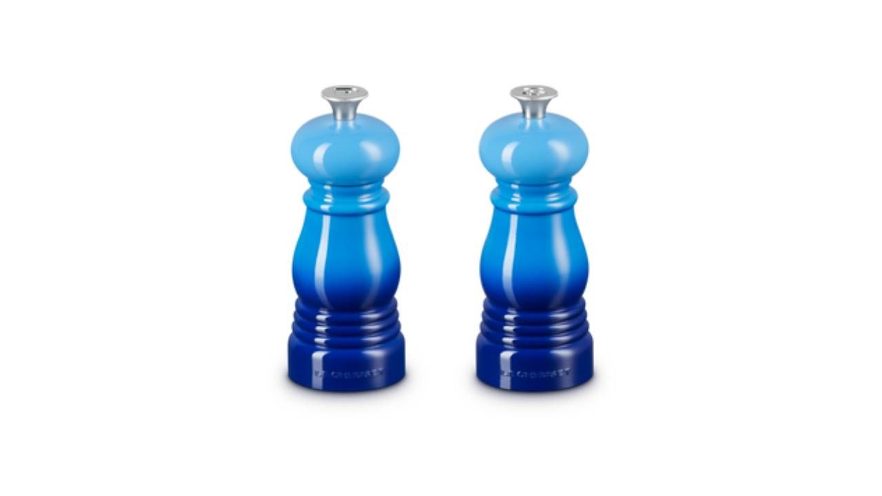 Le Creuset Azure Mini Salt &amp; Pepper Mills