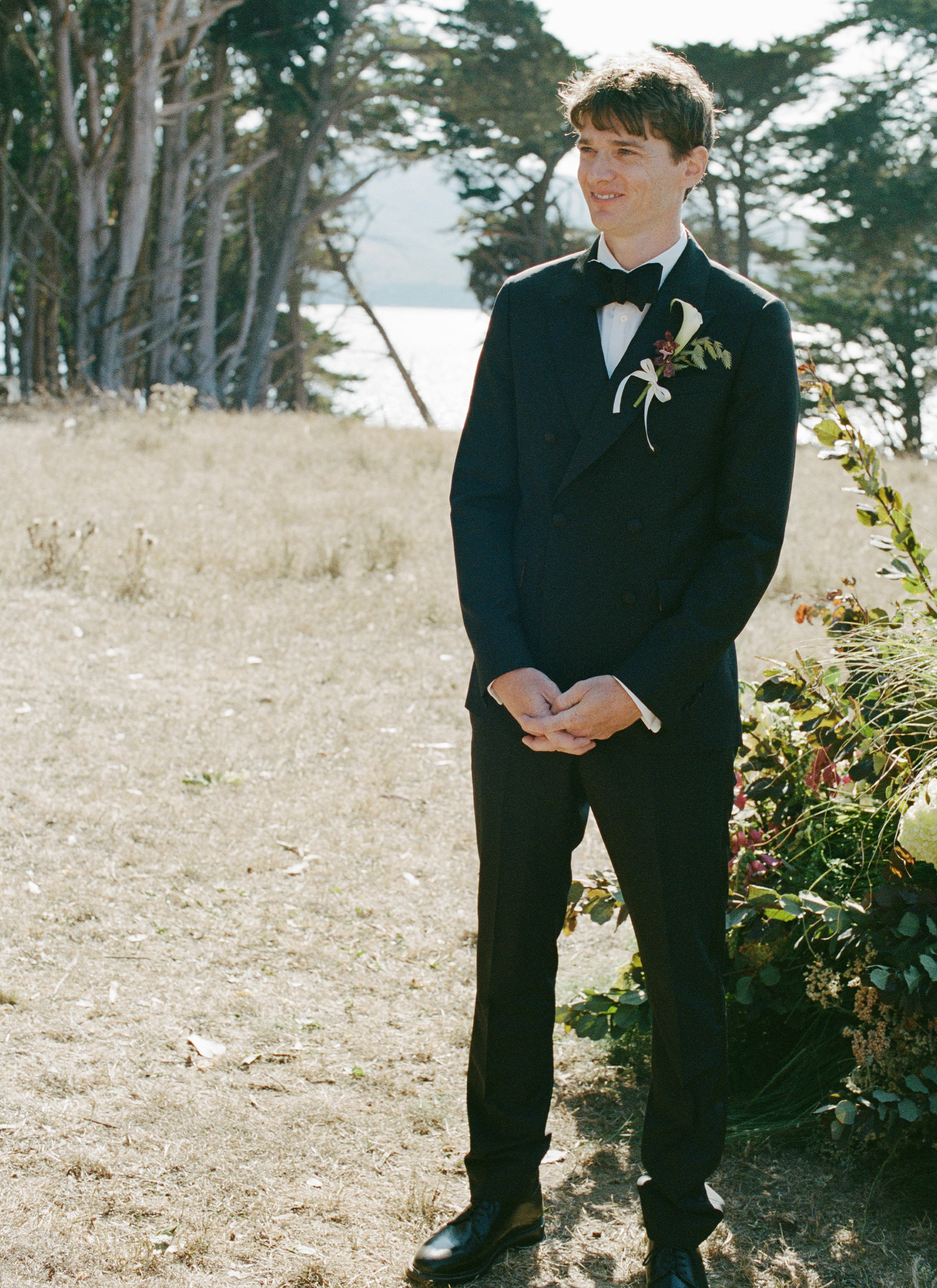 Charles watching Hadley.