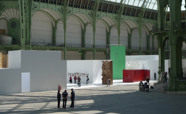 Distant view of gallery