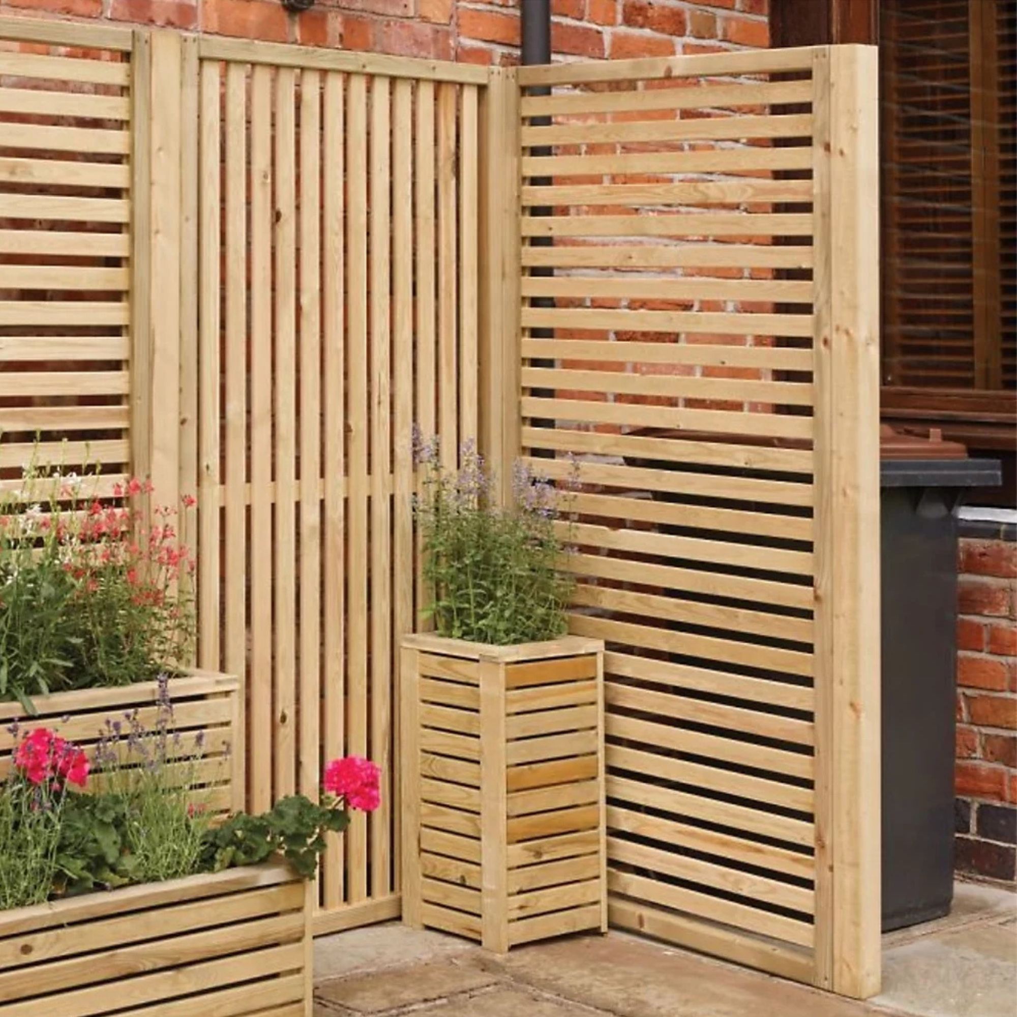timber screen B&amp;amp;Q