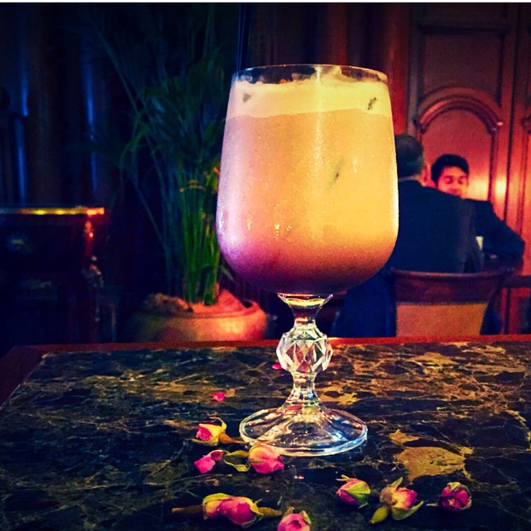 Dark Rose Chocolate Cocktail