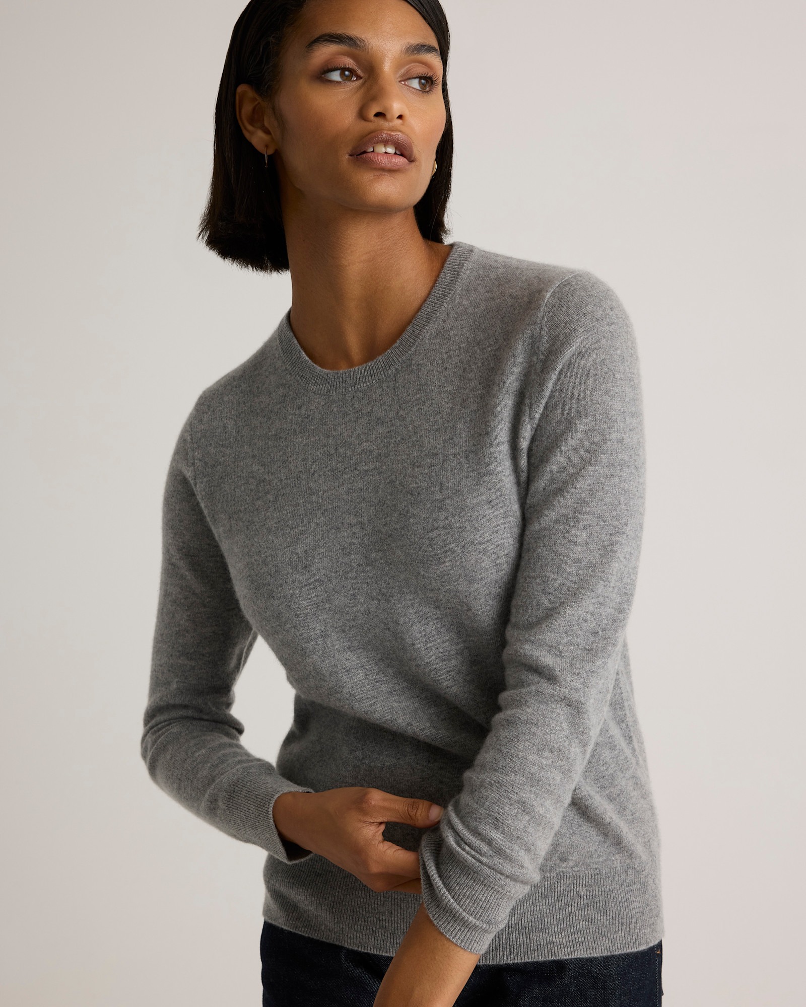 Quince, Mongolian Cashmere Crewneck Sweater