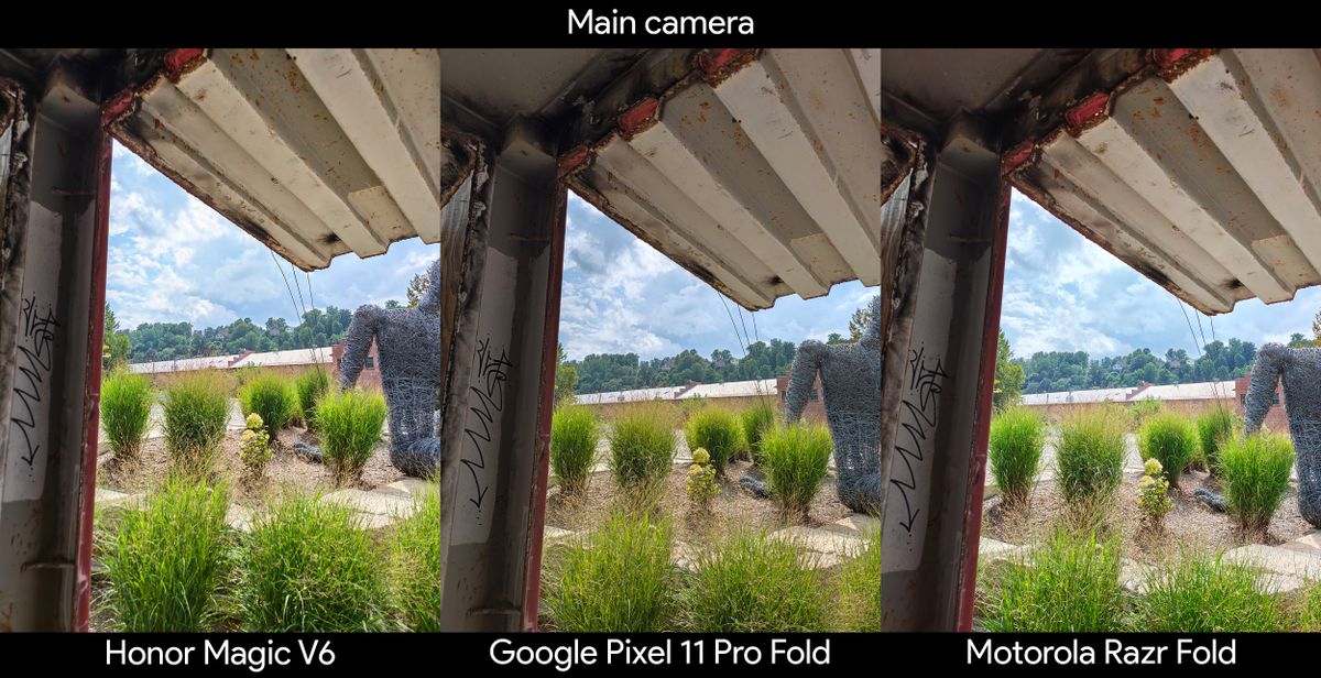 Comparing the Google Pixel 11 Pro Fold's cameras to the Samsung Galaxy Z Fold 8, Honor Magic V6, and Motorola Razr Fold