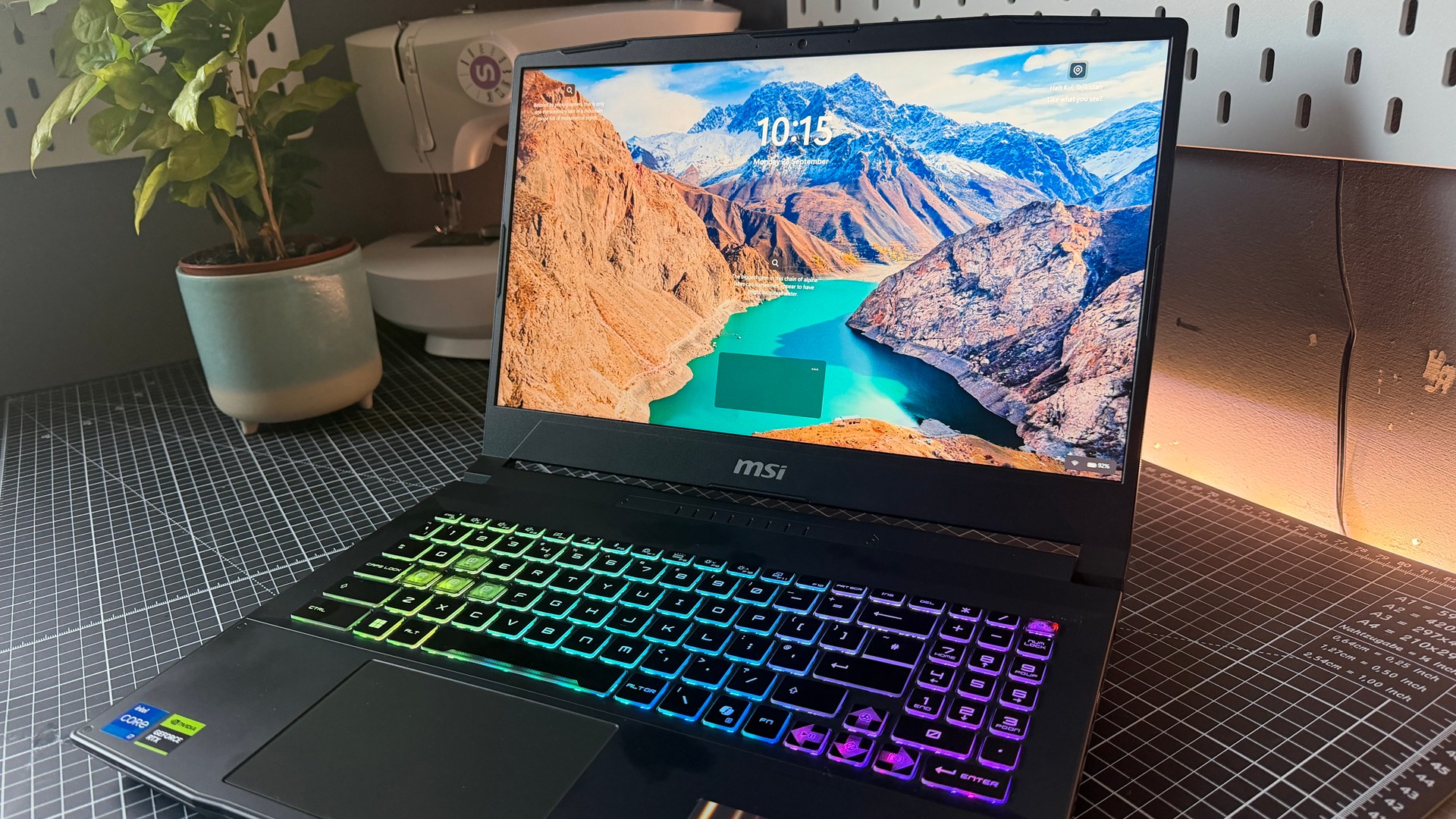 MSI Katana 15 HX gaming laptop