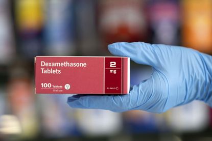 A box of Dexamethasone