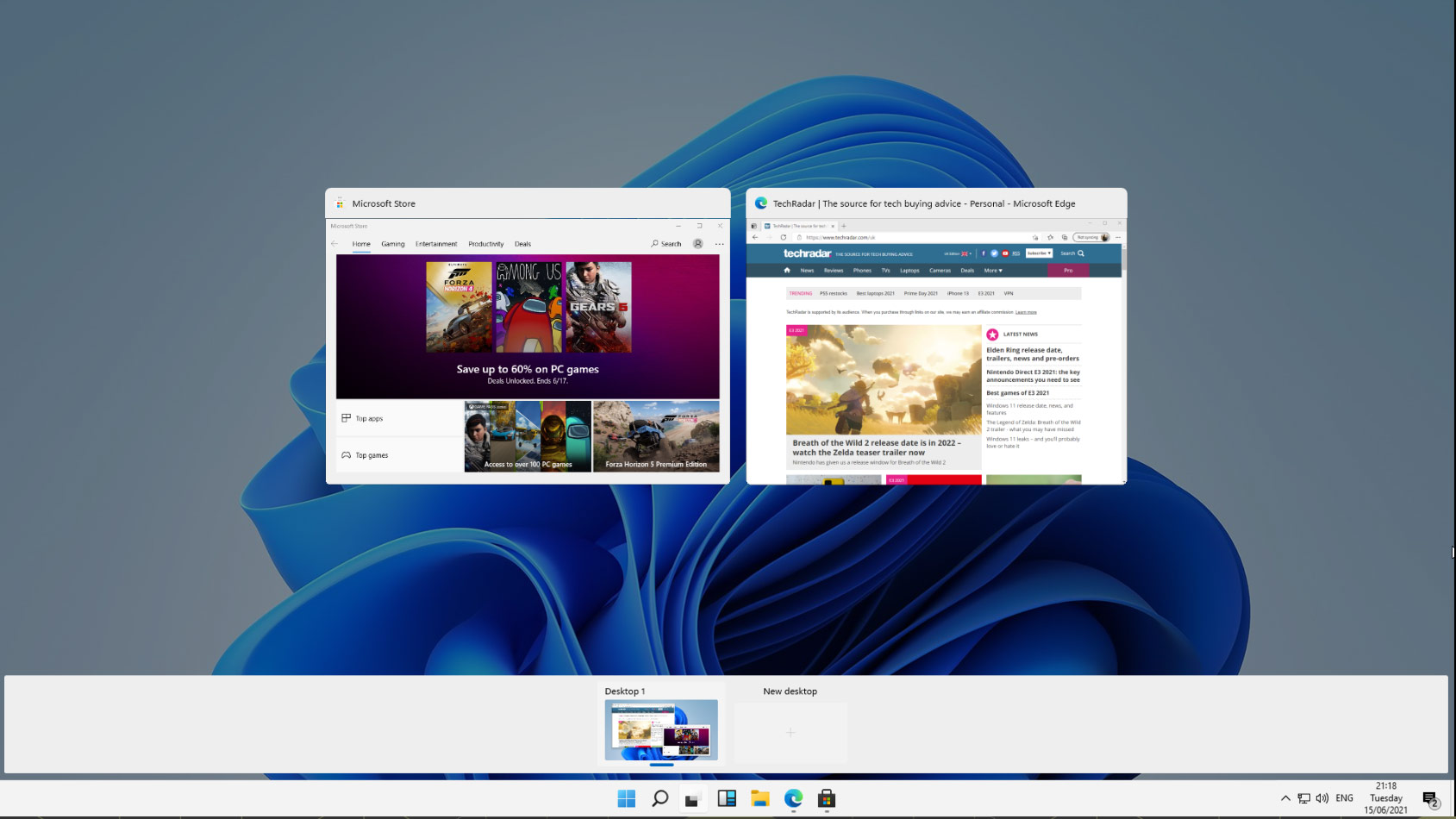 Screenshot Of The Leaked Windows 11 Operating System