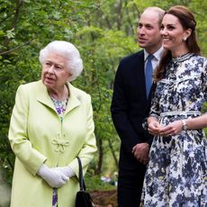 The Queen, Prince William & Kate Middleton