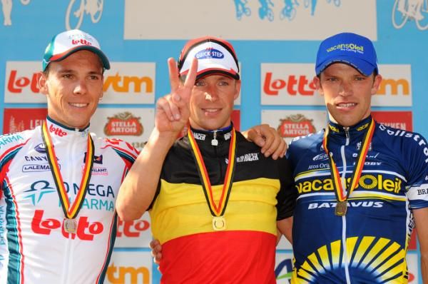 Stijn Devolder counts his national titles