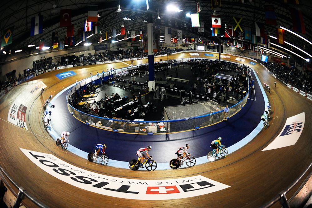 The Velo Center velodrome in LA