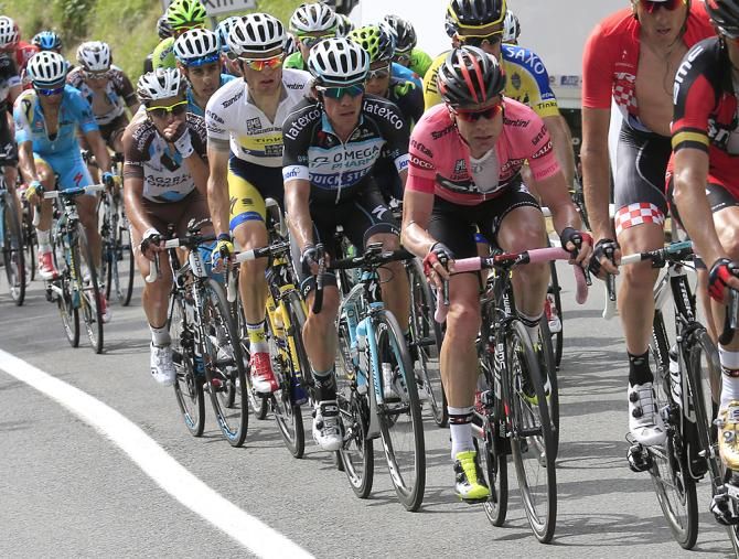 Cadel Evans was well-protected on stage 11