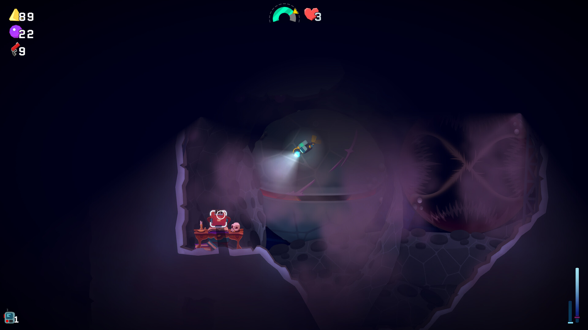 Go on roguelike dives to keep evil gods asleep in Feed the Deep