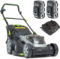 Murray 2x18V (36V) Lithium-Ion 44cm Cordless Lawn Mower | £439.00 NOW £269.00 (SAVE £39%) at Amazon