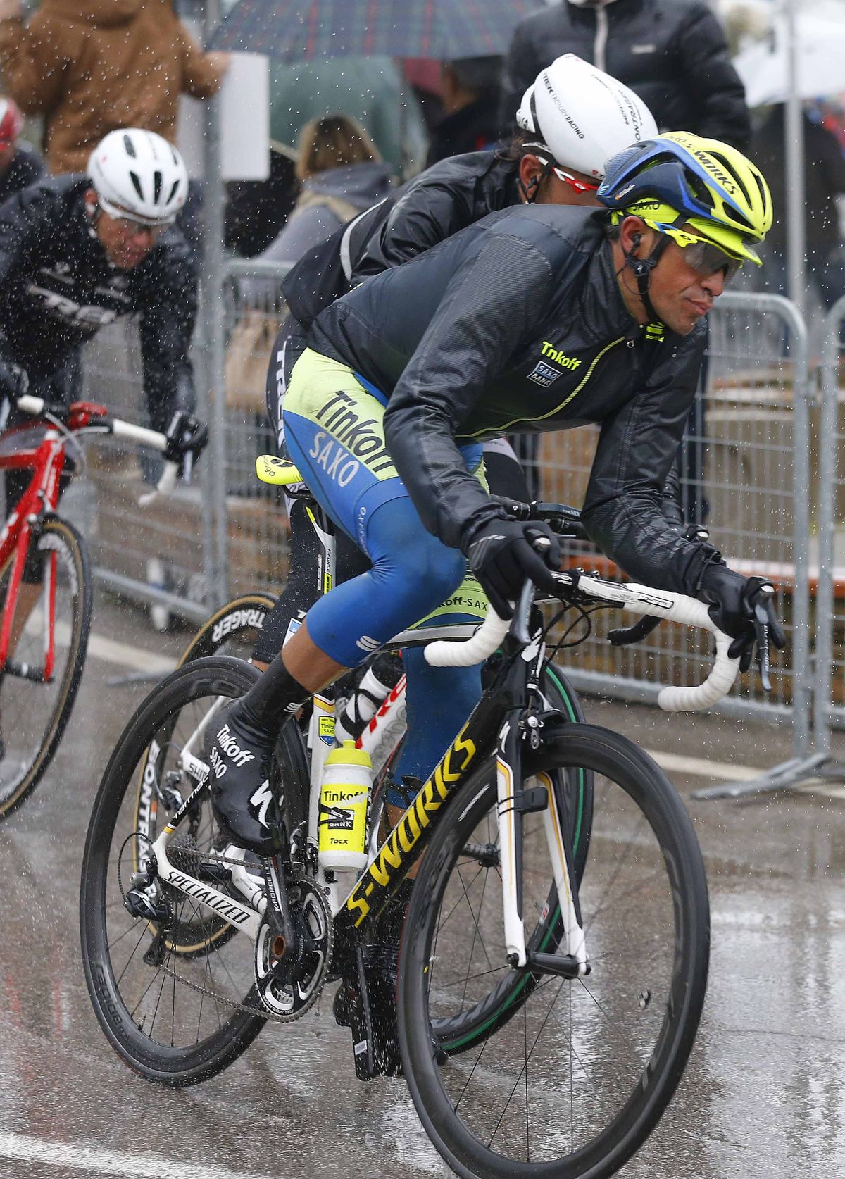 Alberto Contador (Tinkoff-Saxo) at Tirreno-Adriatico.