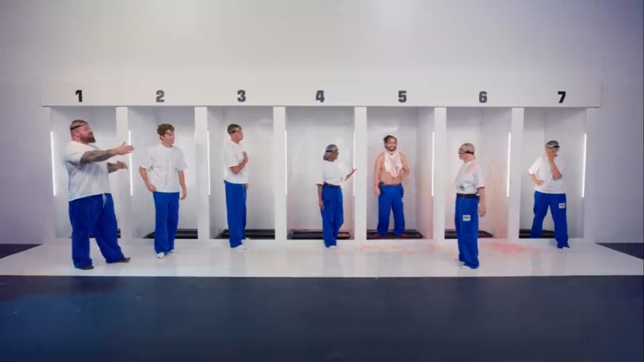 The final eight of Inside trying to figure out a lineup.