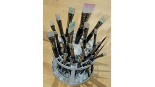 how to clean paintbrushes: store